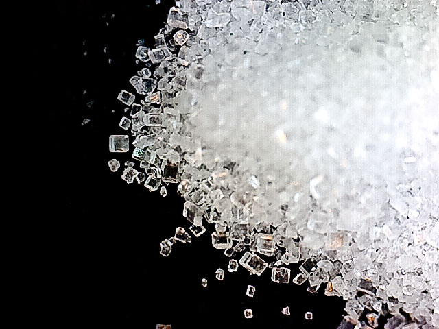 Sugar under Microscope